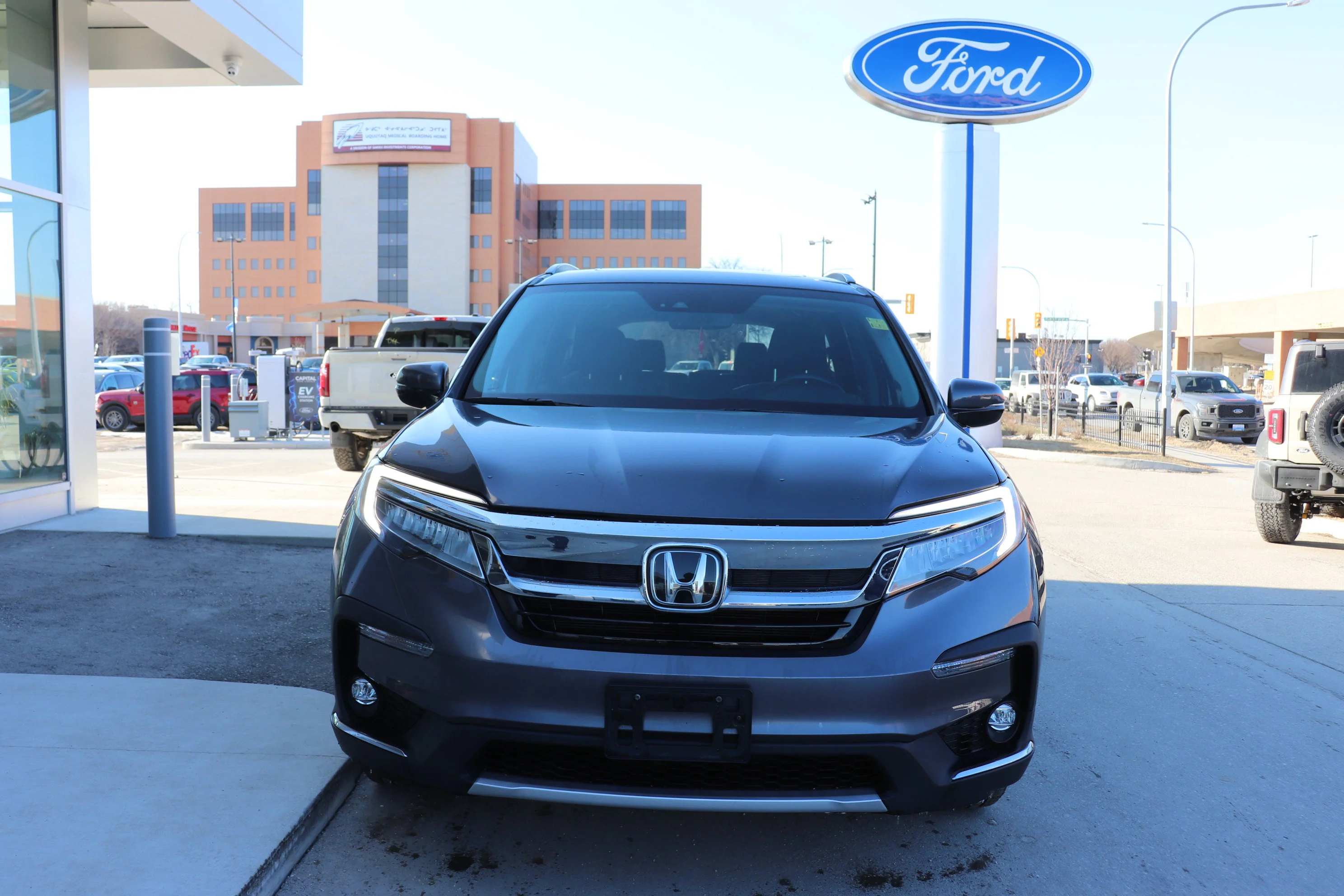 Used 2021 Gray Honda Touring 7-Passenger image 2