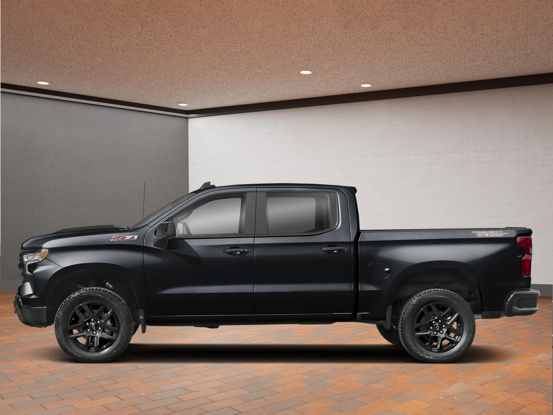 New 2026 Black Chevrolet Crew Cab Short Box 4-Wheel Drive LT Trail Boss image 3