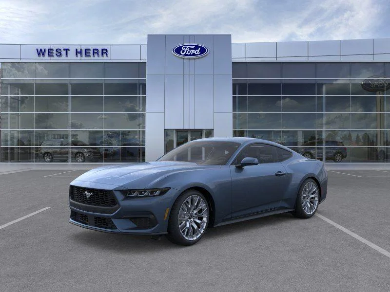 New 2025 Vapor Blue Metallic Ford EcoBoost® Premium Fastback image 2
