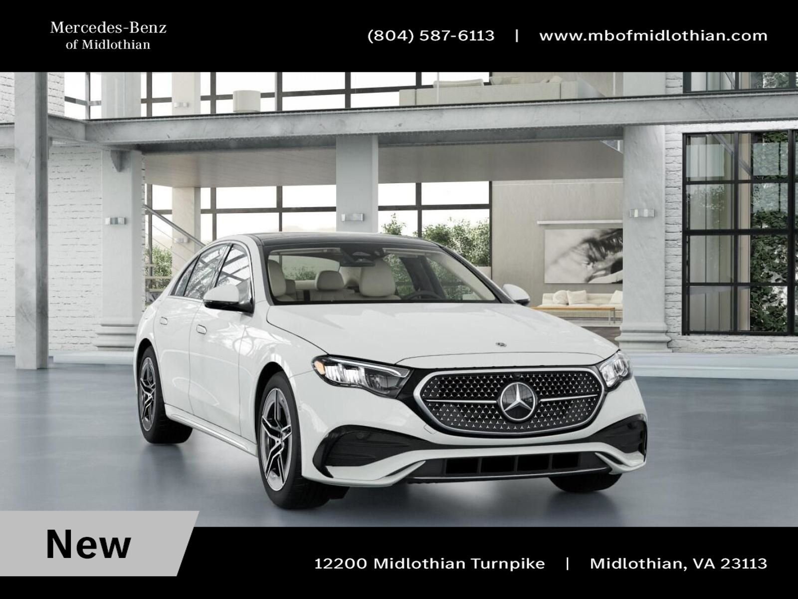 New 2026 Polar White Mercedes-Benz E 350 image 12