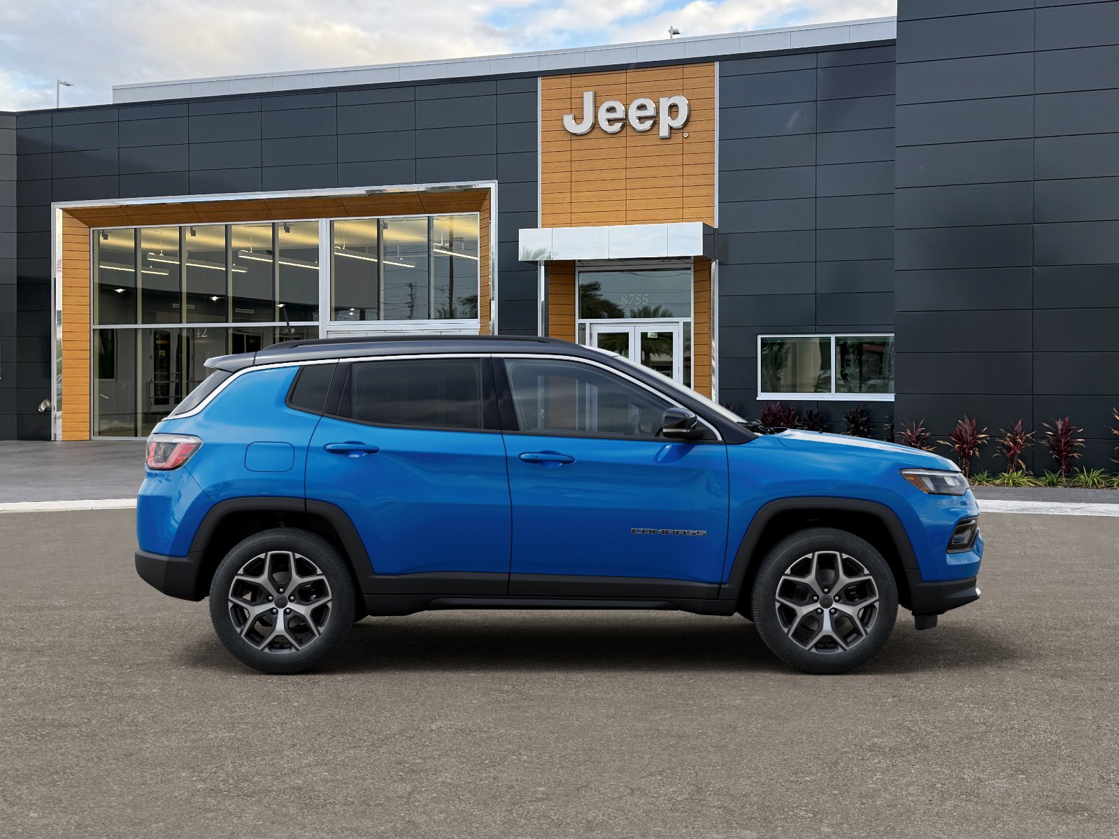 New 2026 Hydro Blue Pearl-Coat Exterior Paint Jeep Limited image 21