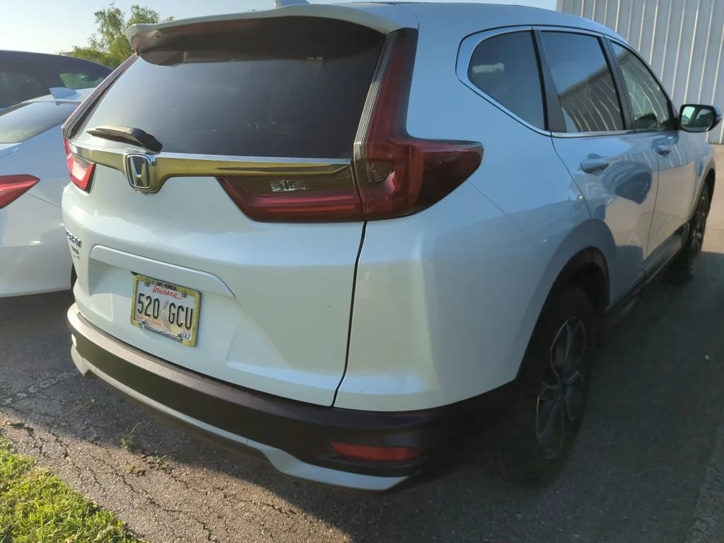 Certified Used 2020 Platinum White Pearl Honda EX image 3