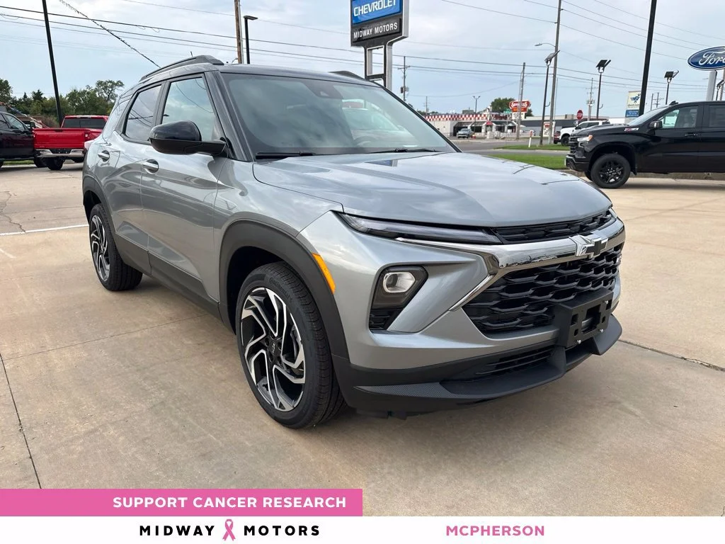 New 2026 Sterling Gray Metallic Chevrolet RS image 1