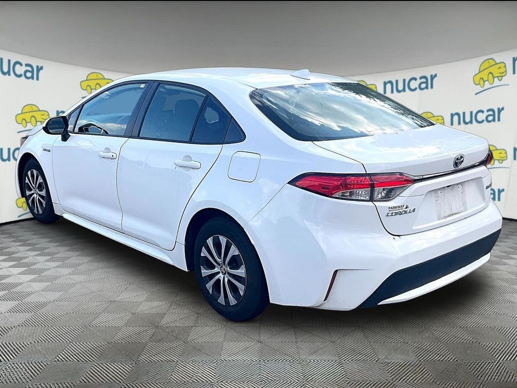 Certified Used 2021 White Toyota LE image 5