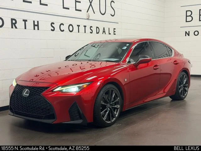 Used 2021 Red Lexus 350 F SPORT image 8
