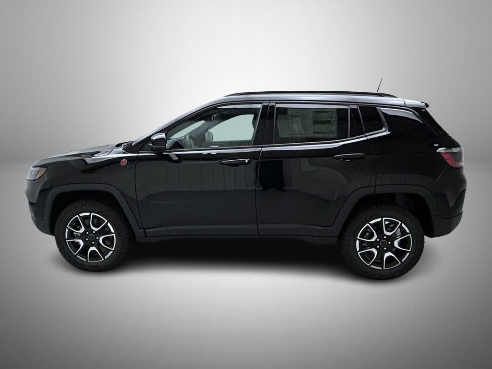 New 2026 Diamond Black Crystal Pearl-Coat Exterior Paint Jeep Trailhawk image 8