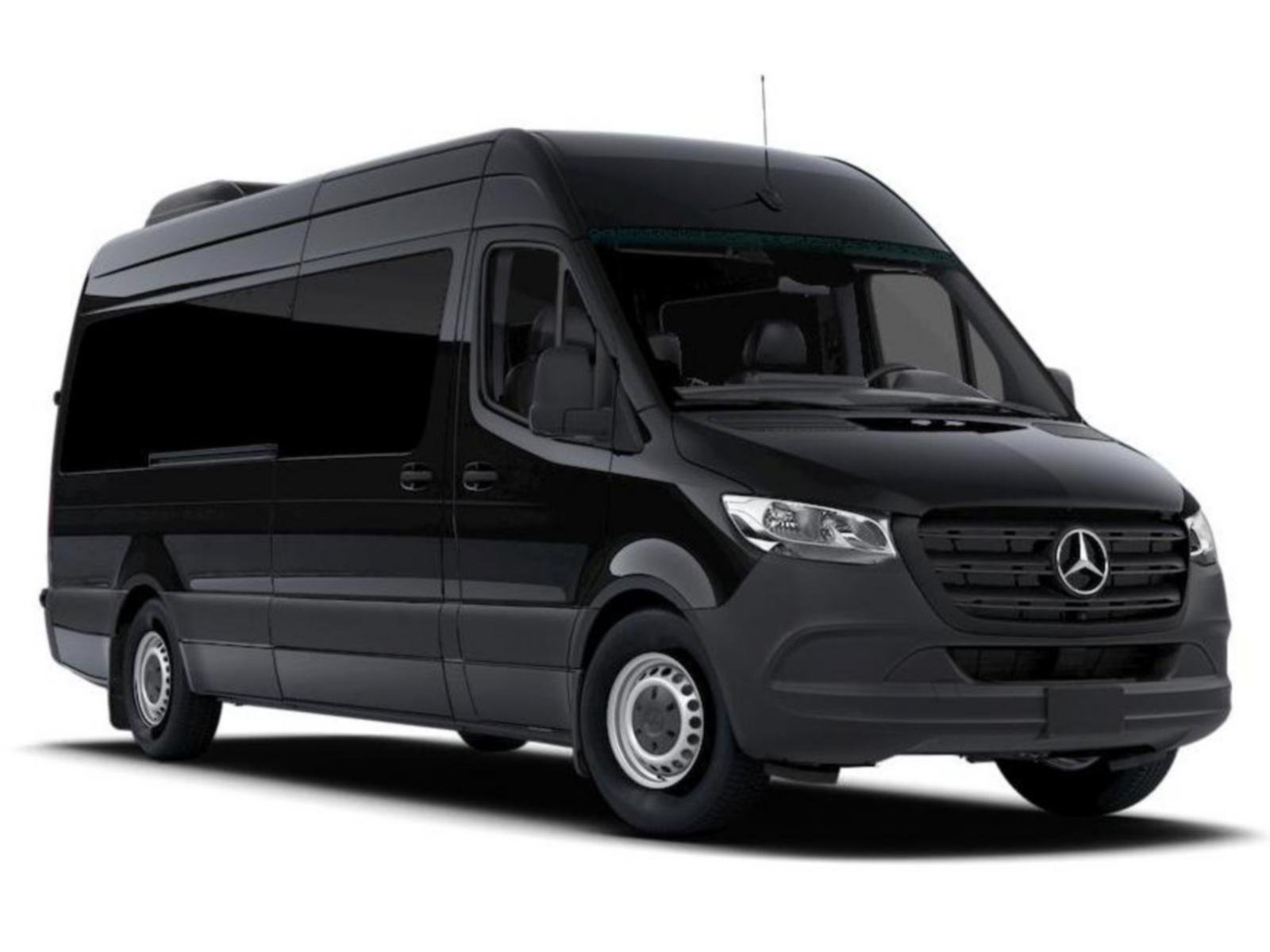 New 2026 Obsidian Black Metallic Mercedes-Benz 2500 High Roof I4 Diesel HO 170 RWD image 5