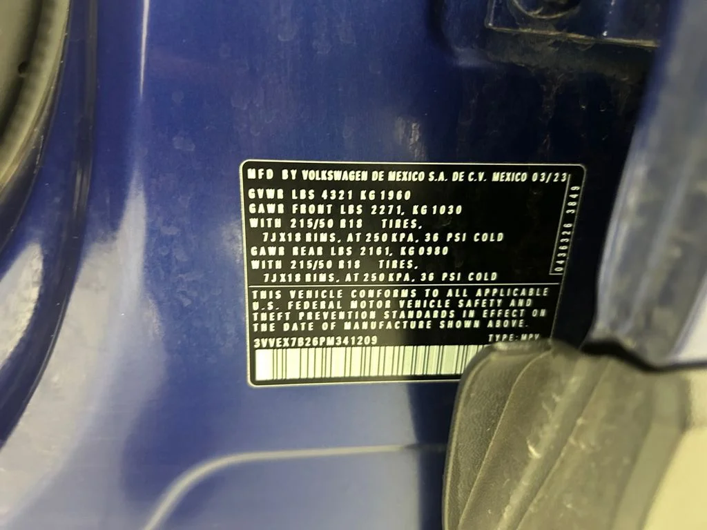 Used 2023 Blue Volkswagen 1.5T SE image 20