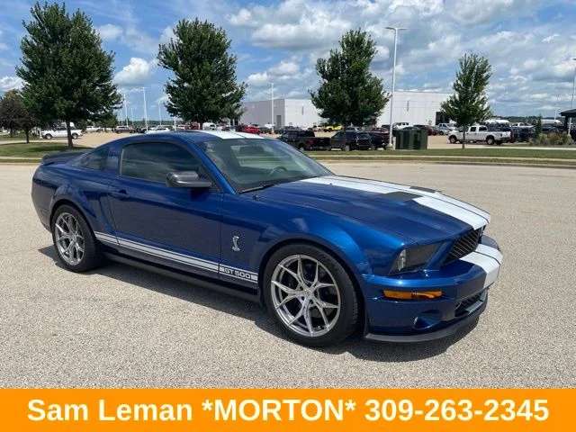 Used 2009 Blue Ford Shelby GT500 image 1