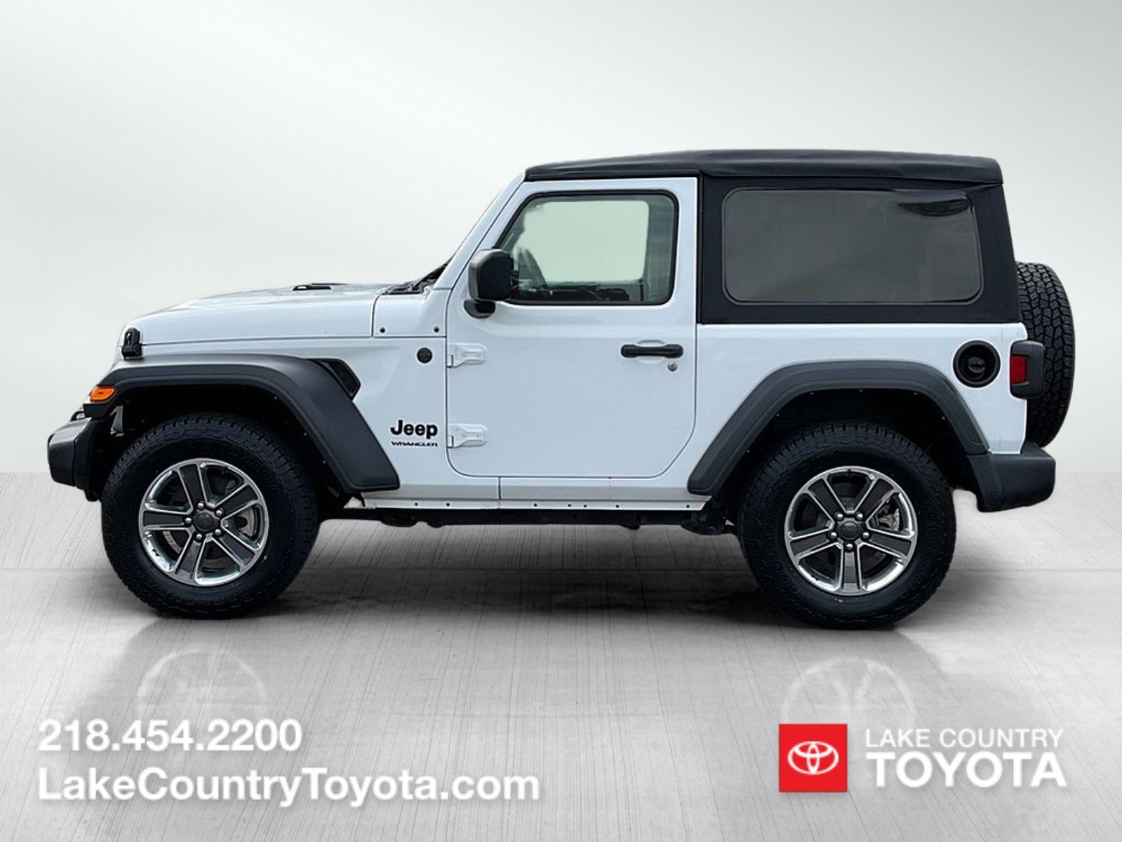 Used 2023 Jeep Wrangler 2-Door Sport with VIN 1C4GJXAG8PW599916 for sale in Brainerd, Minnesota