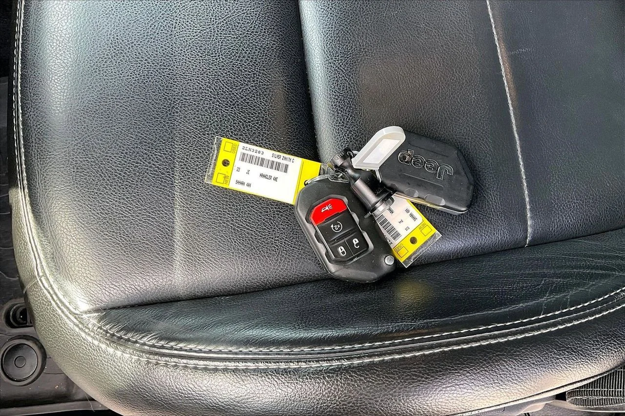 Certified Used 2023 Silver Jeep Sahara 4xe image 32