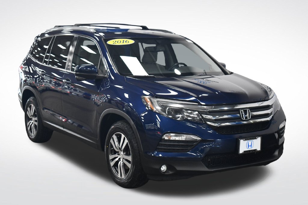 Certified Used 2016 Obsidian Blue Pearl Honda EX-L image 10