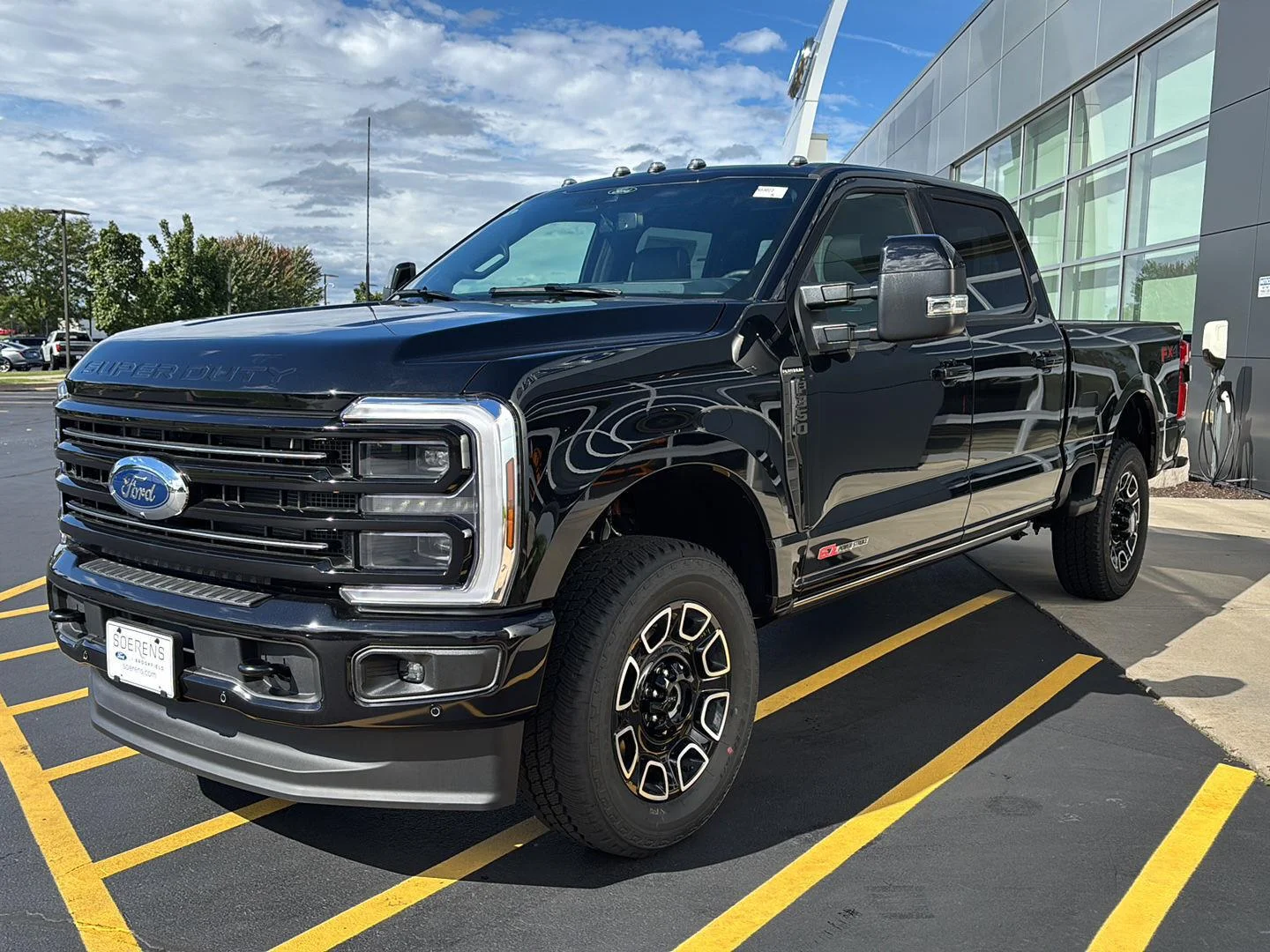 New 2026 Agate Black Metallic Ford F-350® Platinum® image 3