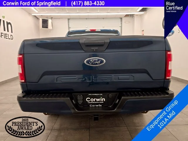 Certified Used 2018 Blue Jeans Metallic Ford XL image 5