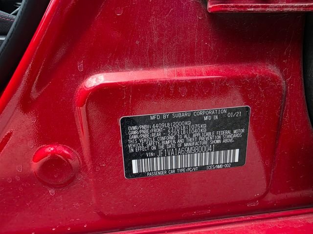 Used 2021 Red Subaru Base image 9