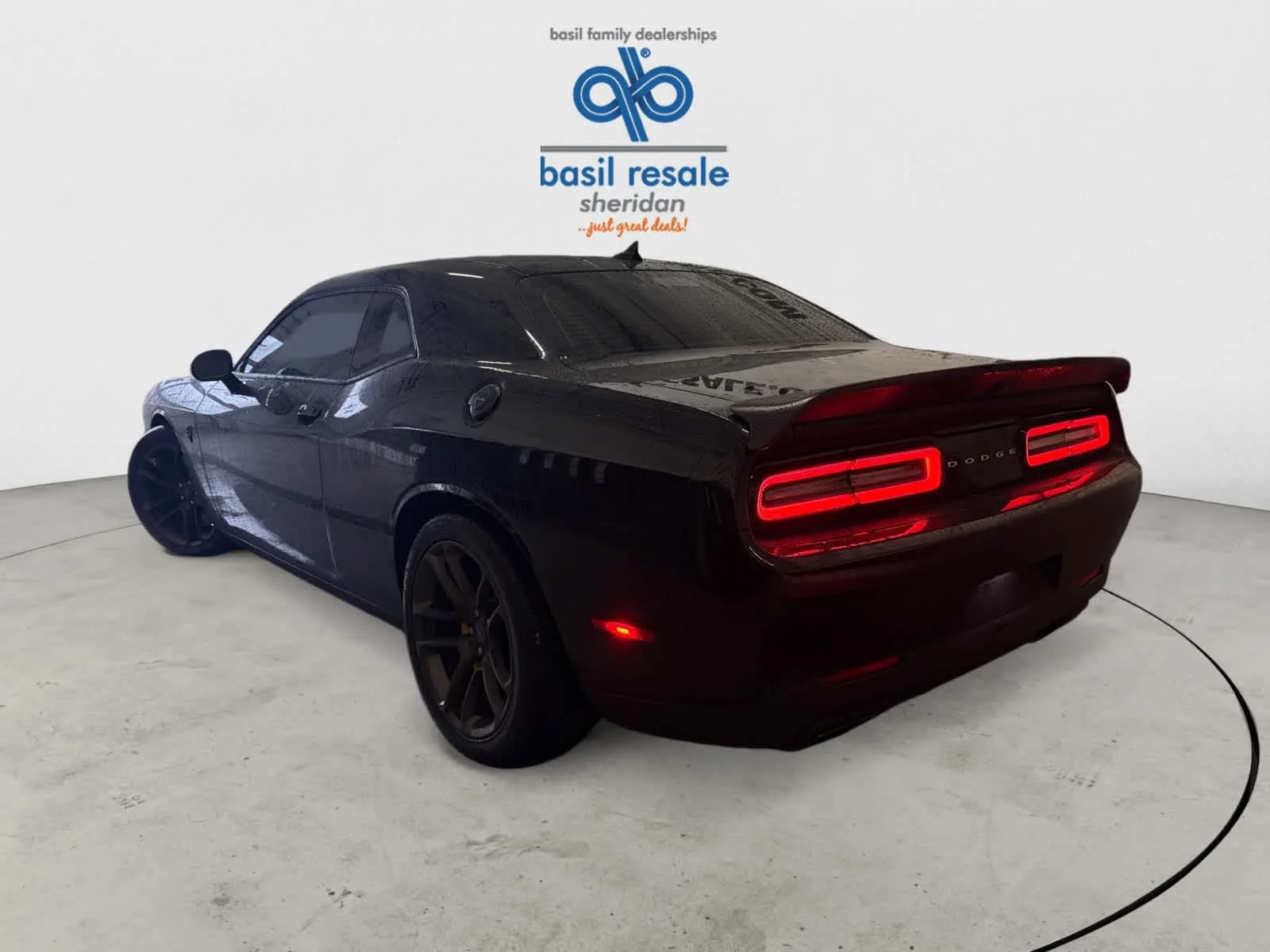 Used 2023 Pitch Black Clearcoat Dodge SRT Hellcat Jailbreak image 9