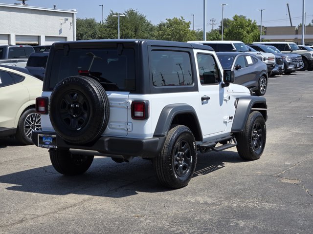 Used 2025 Bright White Clearcoat Jeep  image 7