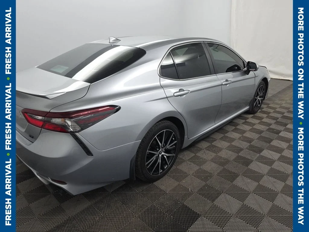 Used 2022 Silver Toyota SE image 2