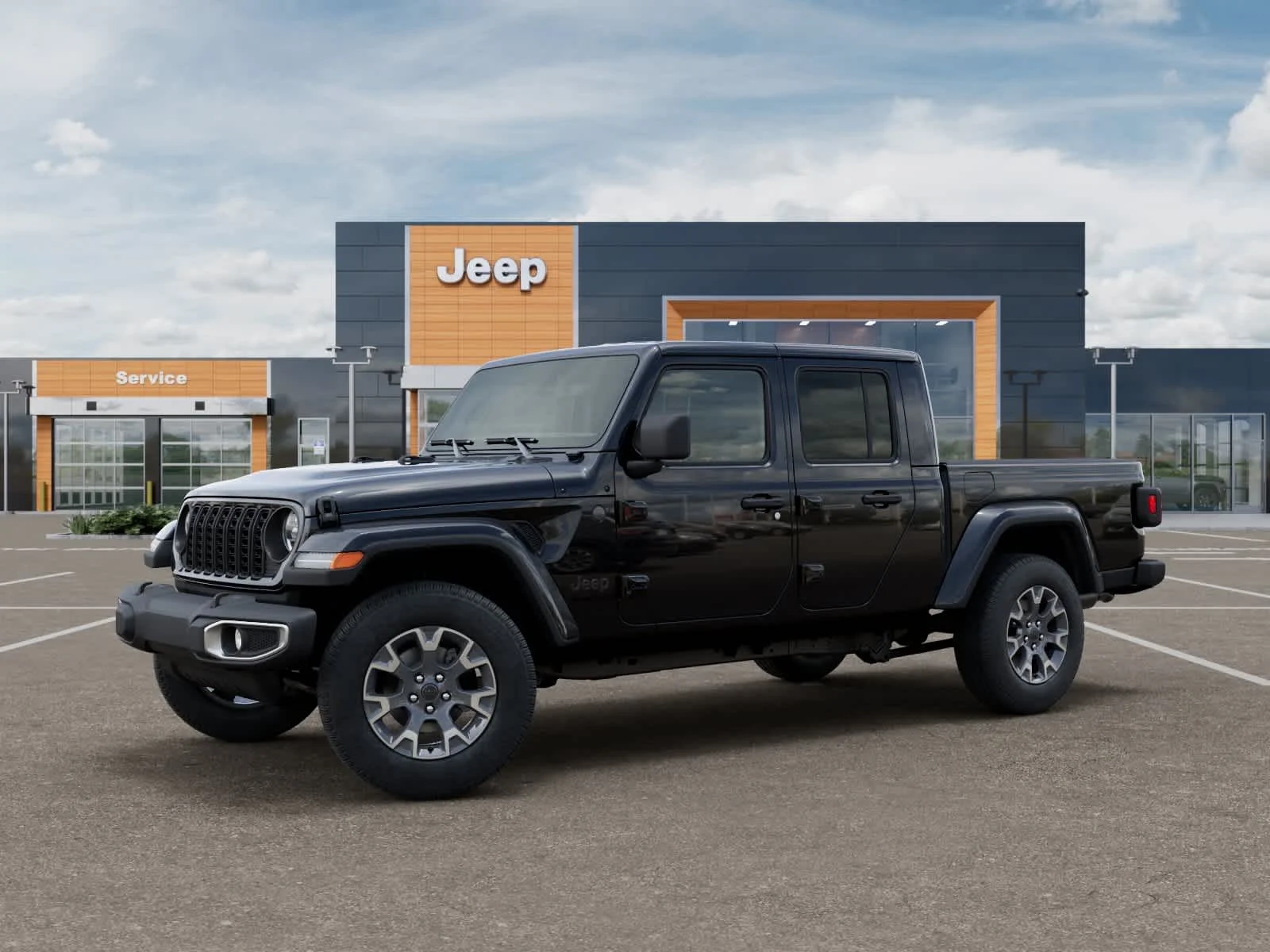 New 2026 Black Clearcoat Jeep Sahara image 2