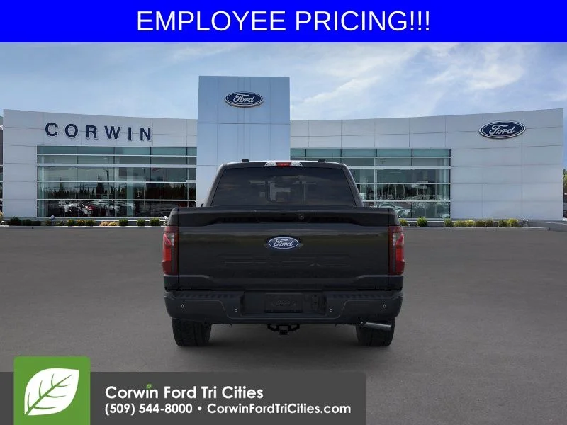 New 2026 Agate Black Metallic Ford XLT image 6