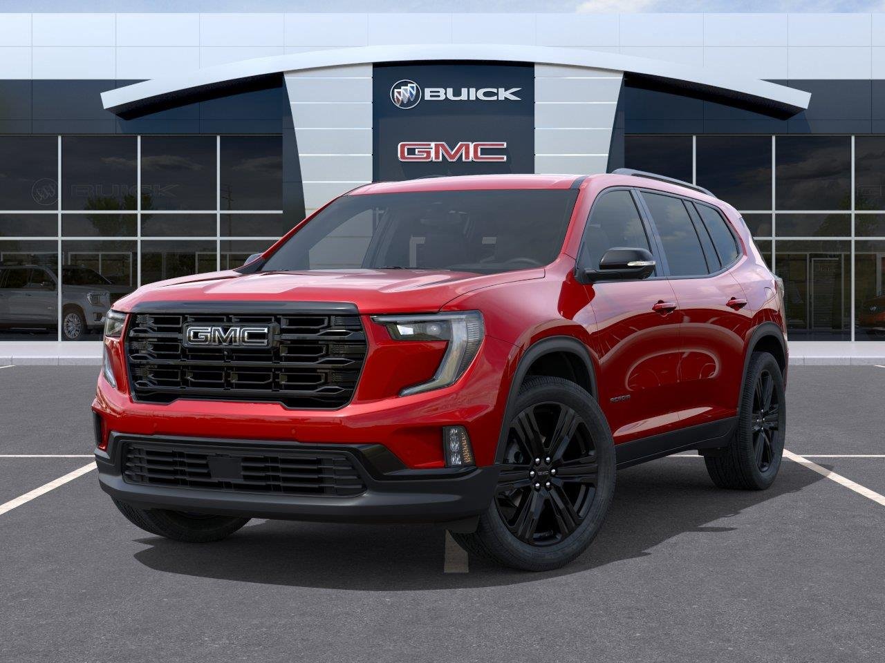 New 2027 Volcanic Red Tintcoat GMC Elevation image 6