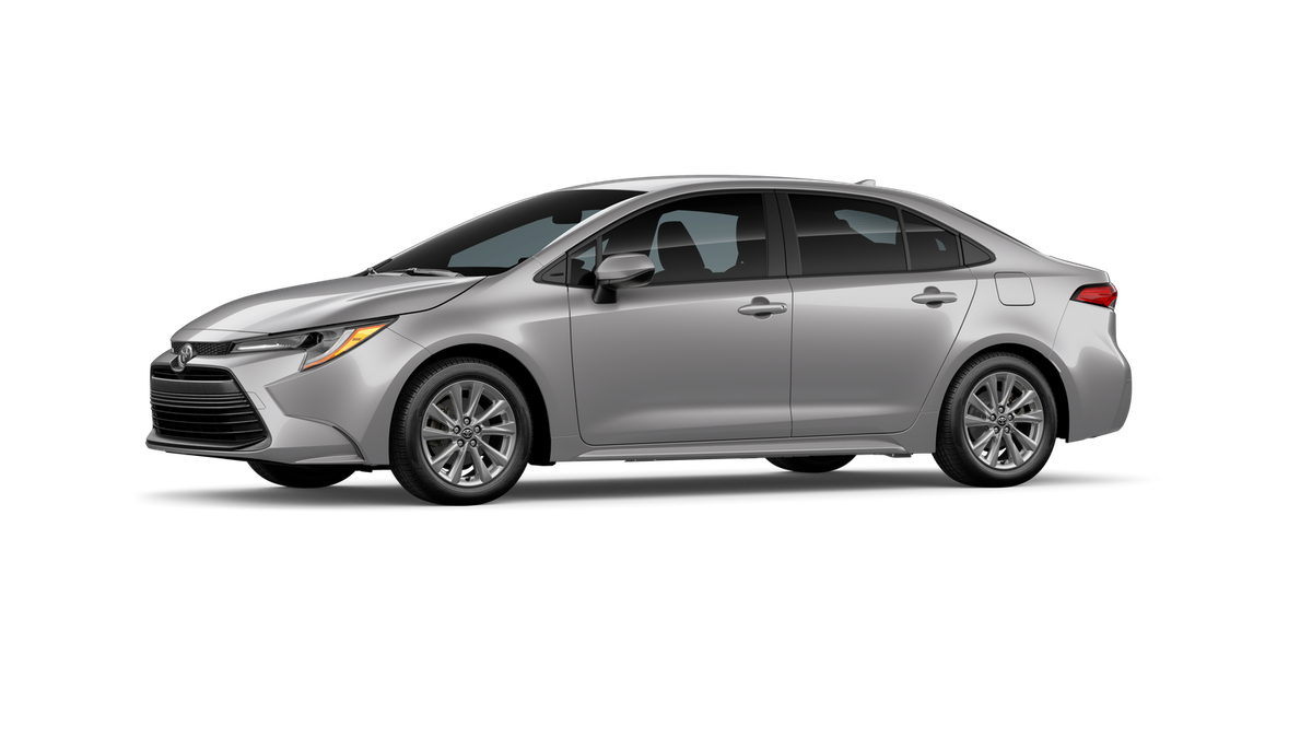 New 2026 Classic Silver Metallic Toyota LE image 3