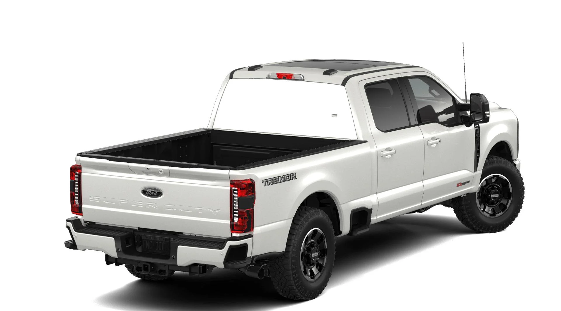 New 2026 Star White Metallic Tri-Coat Ford LARIAT image 3