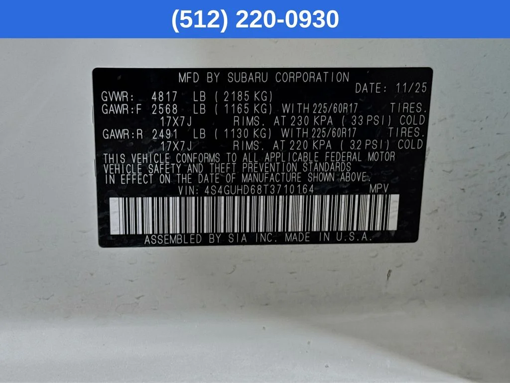 Used 2026 White Subaru Premium image 41