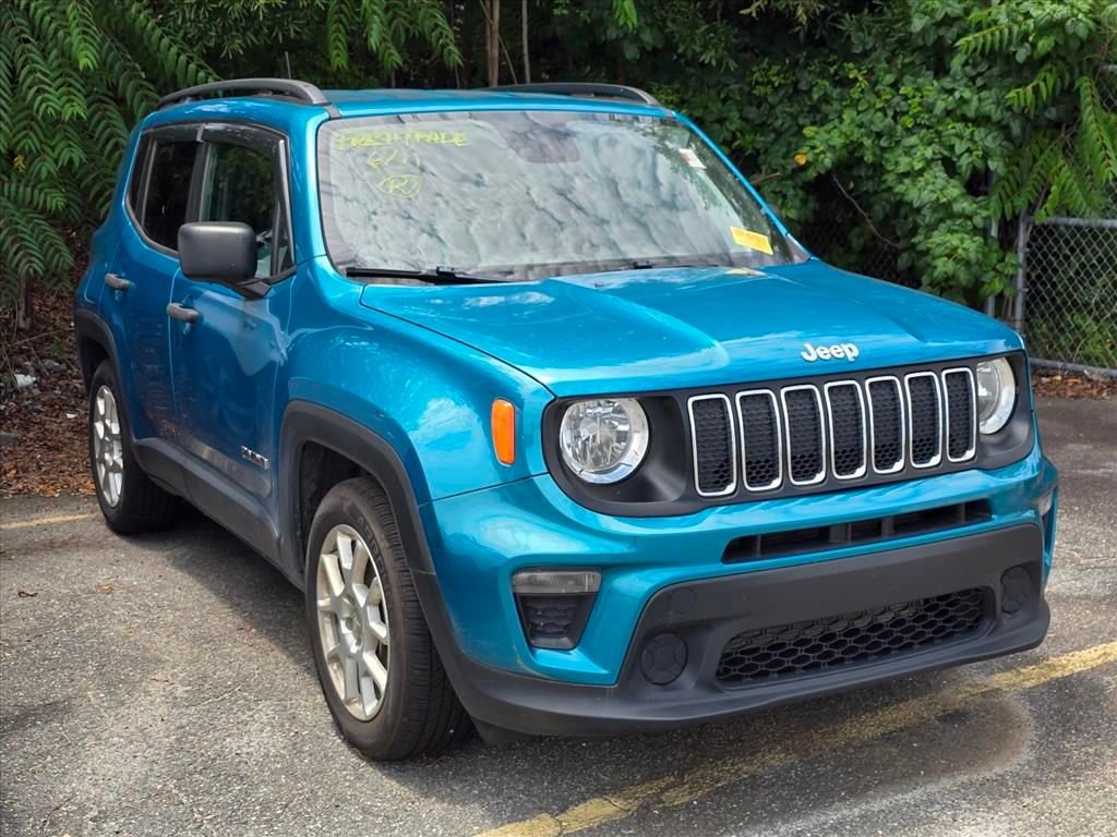 Used 2020 Teal Jeep Sport image 10