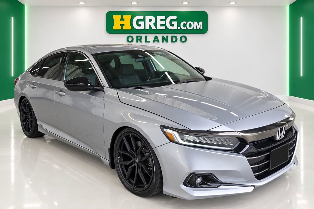 Used 2021 Lunar Silver Metallic Honda Sport image 1