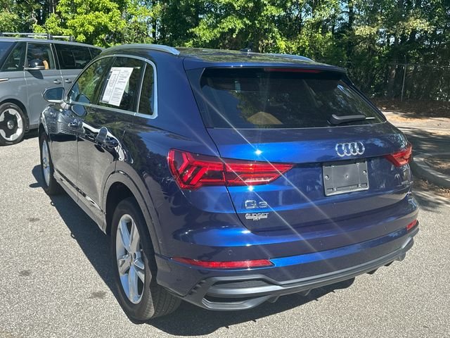 Used 2021 Blue Audi Premium Plus image 7