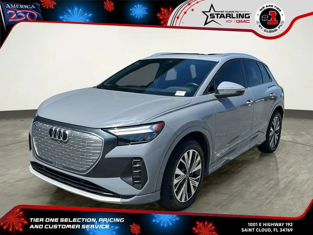 Used 2023 Gray Audi Premium Plus 40 RWD image 1