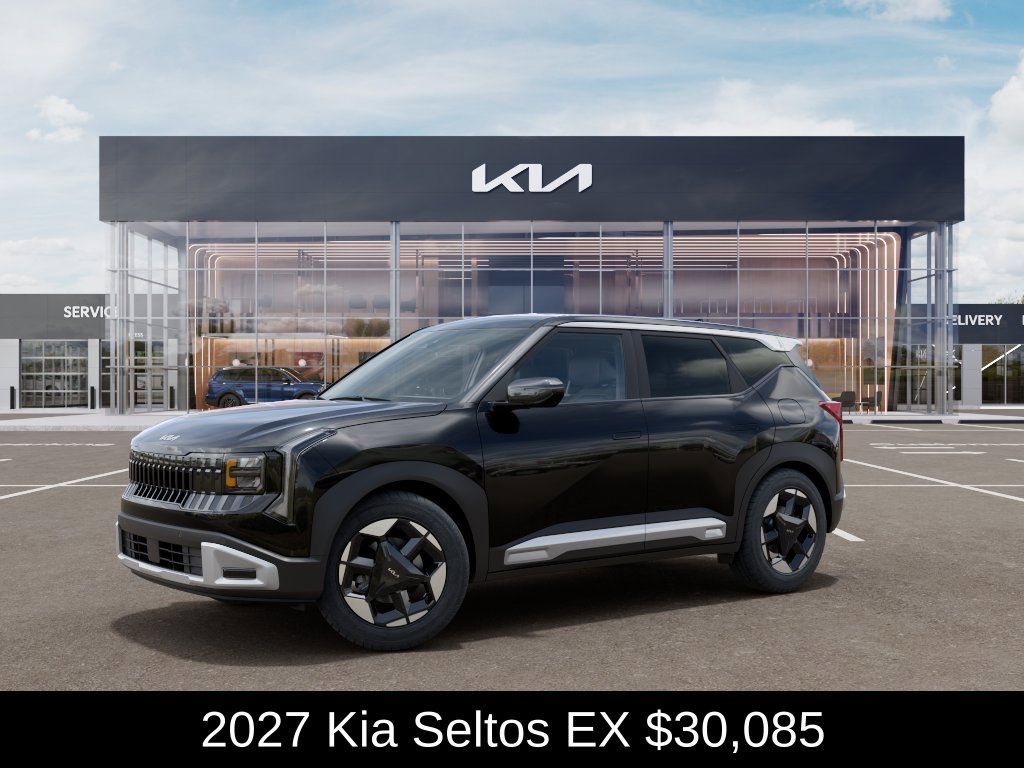 New 2027 Aurora Black Pearl Kia EX image 4