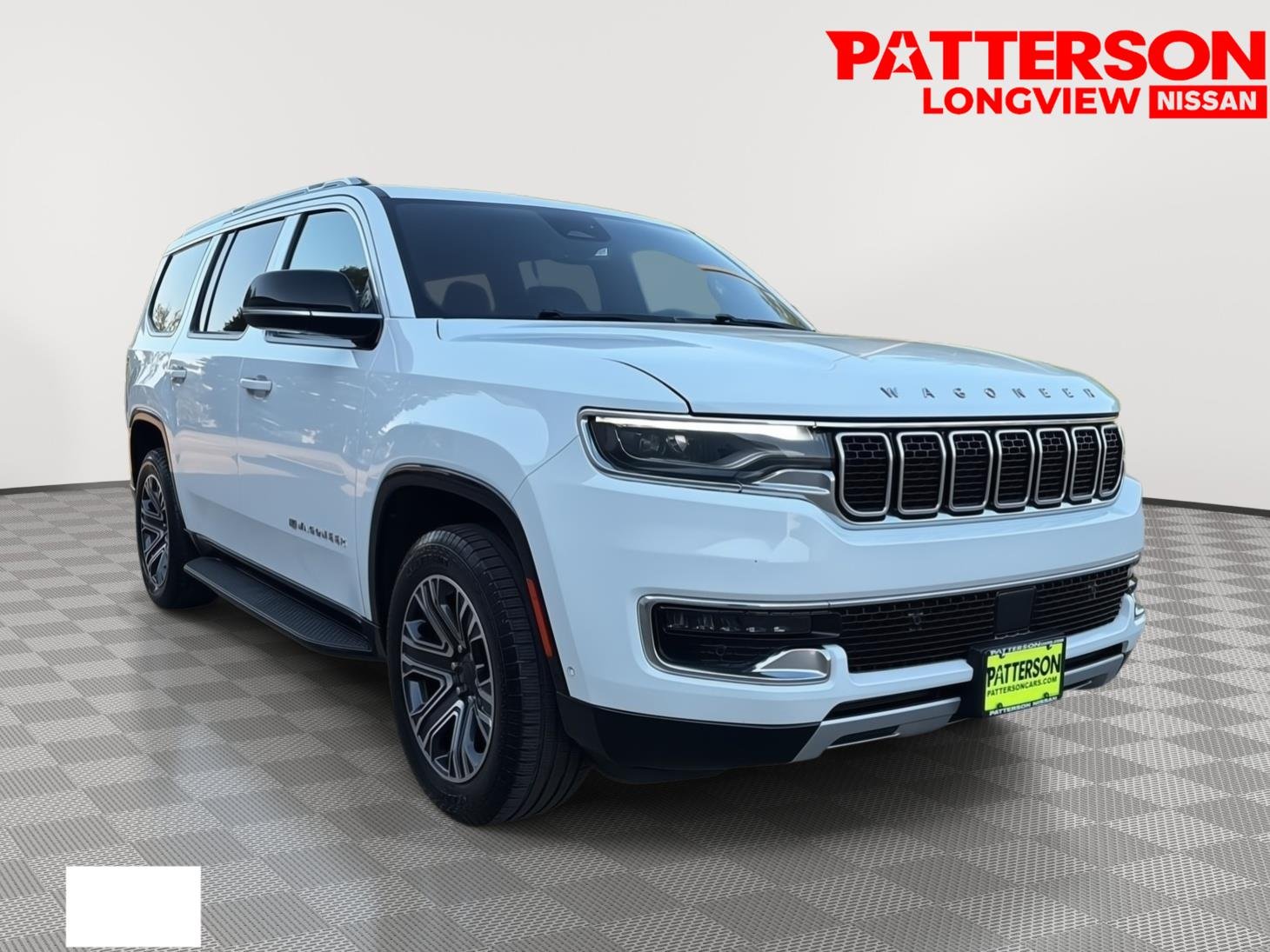 Used 2024 Bright White Clearcoat Jeep Series II image 1