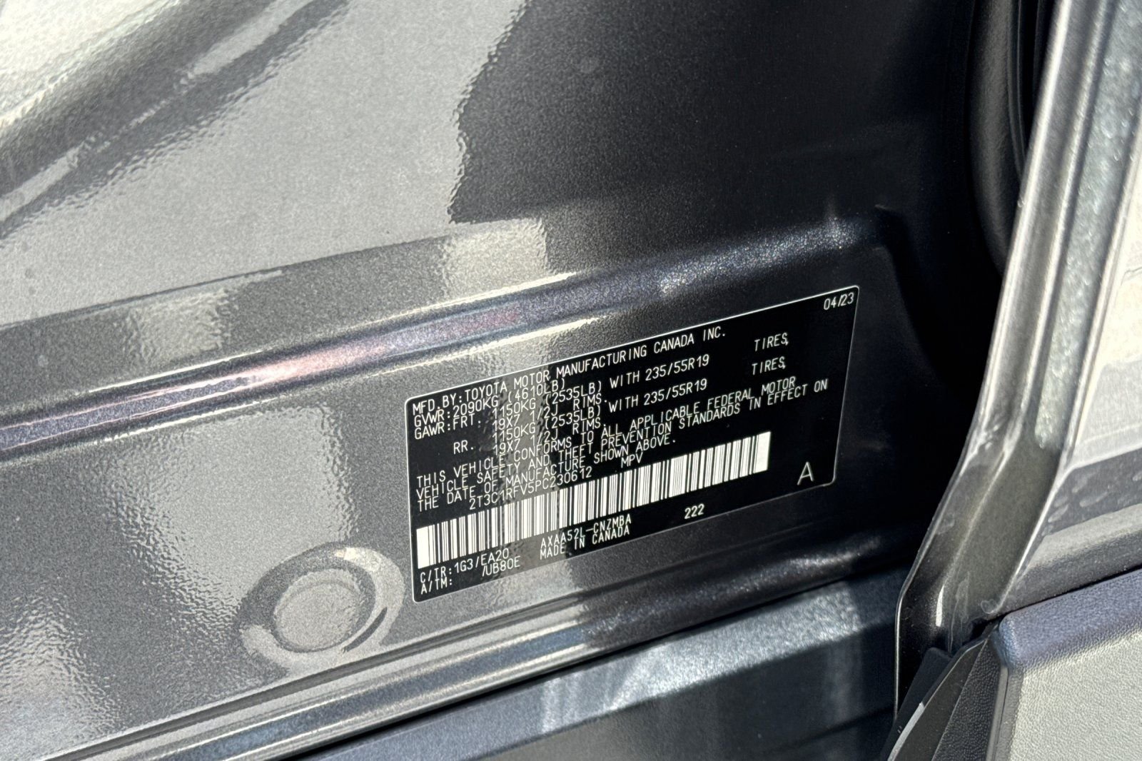 Used 2023 Gray Toyota XLE Premium image 35