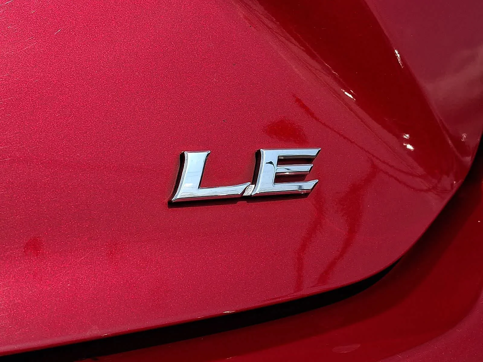 Certified Used 2025 Supersonic Red Toyota LE image 33