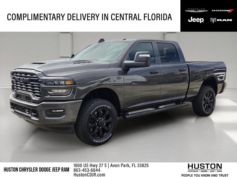 New 2027 Granite Crystal Metallic Clear-Coat Paint RAM BLACK EXPRESS 4X4 CREW CAB 6