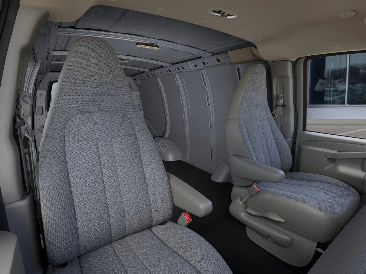 New 2026 Summit White GMC Work Van image 16