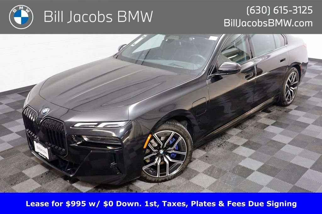 Certified 2025 BMW 7 Series 750e with VIN WBA43EH05SCU88709 for sale in Naperville, IL