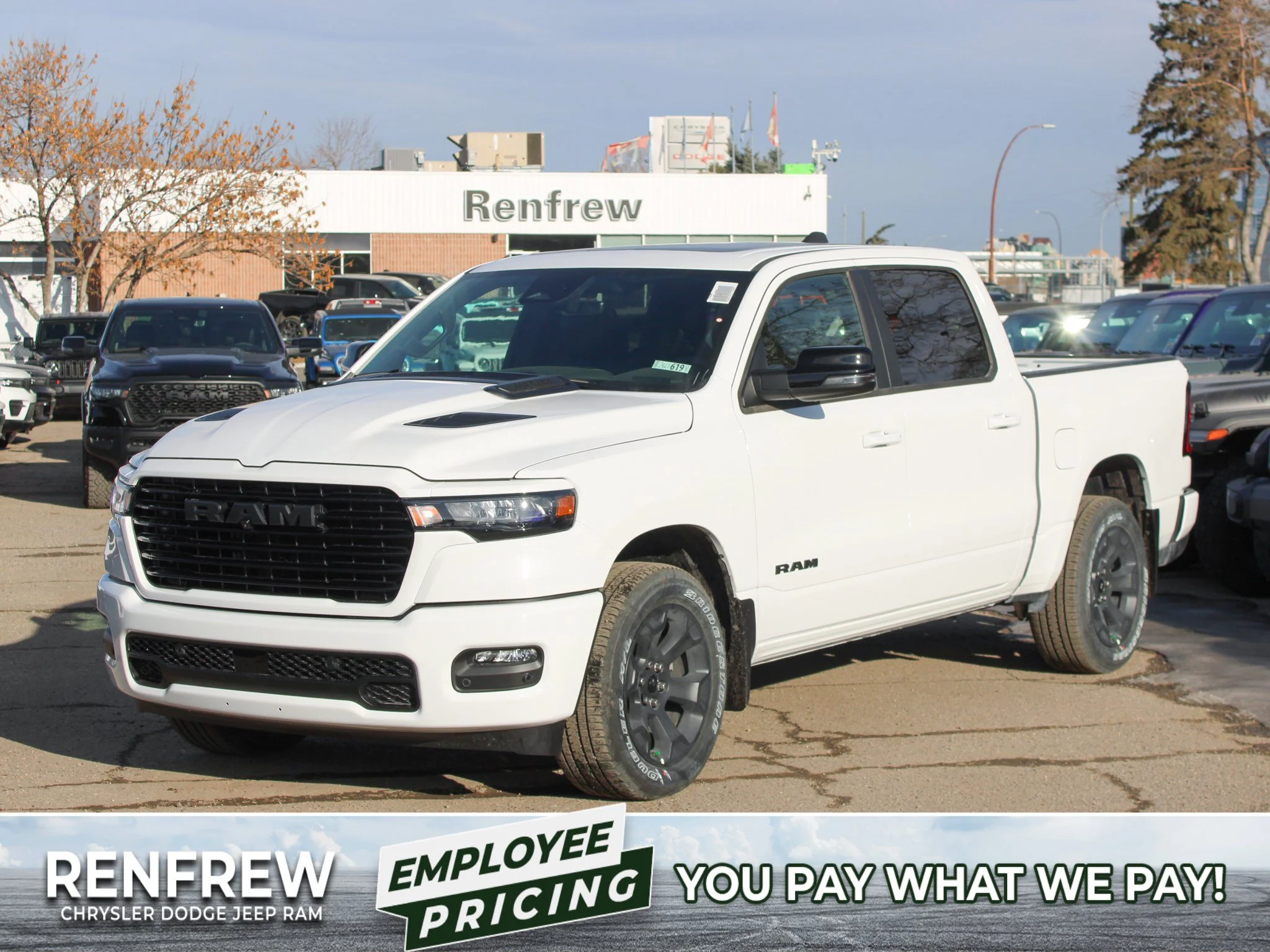 New 2026 White RAM Sport* image 1