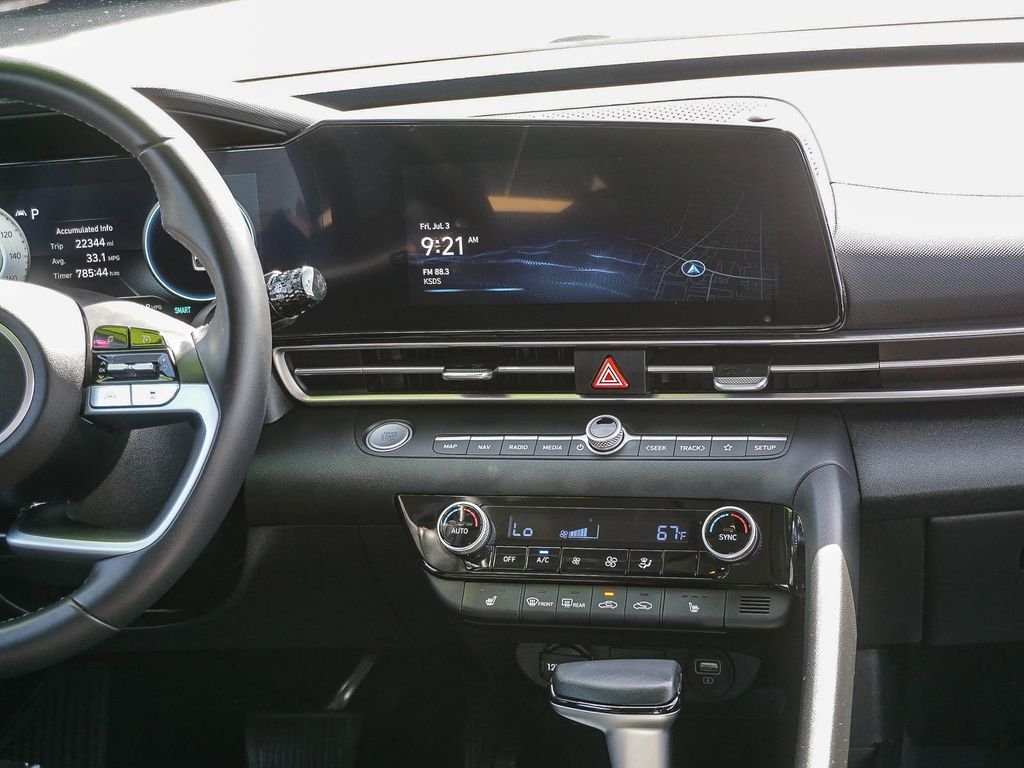 Certified Used 2023 Blue Hyundai SEL image 15