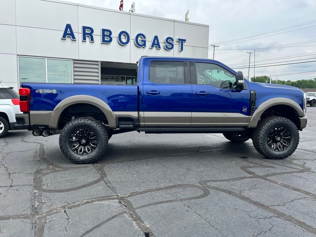 New 2026 Blue Ford XLT Black Widow Lifted Truck image 9
