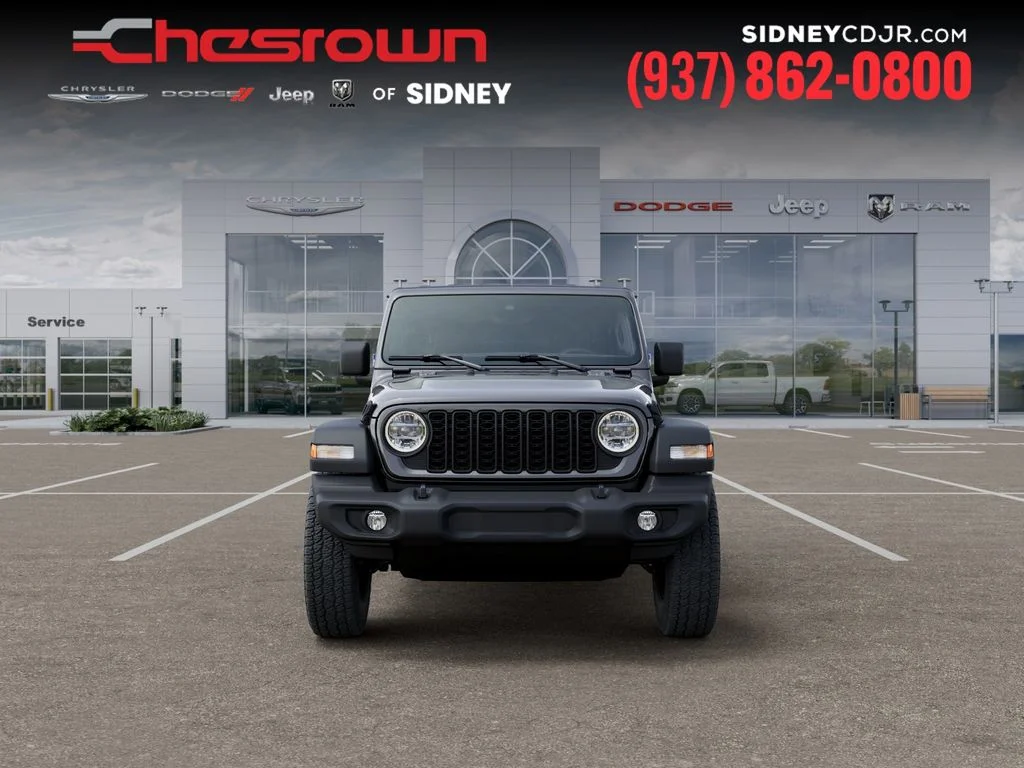 New 2026 Granite Crystal Metallic Clear-Coat Exterior Paint Jeep Sport S image 6