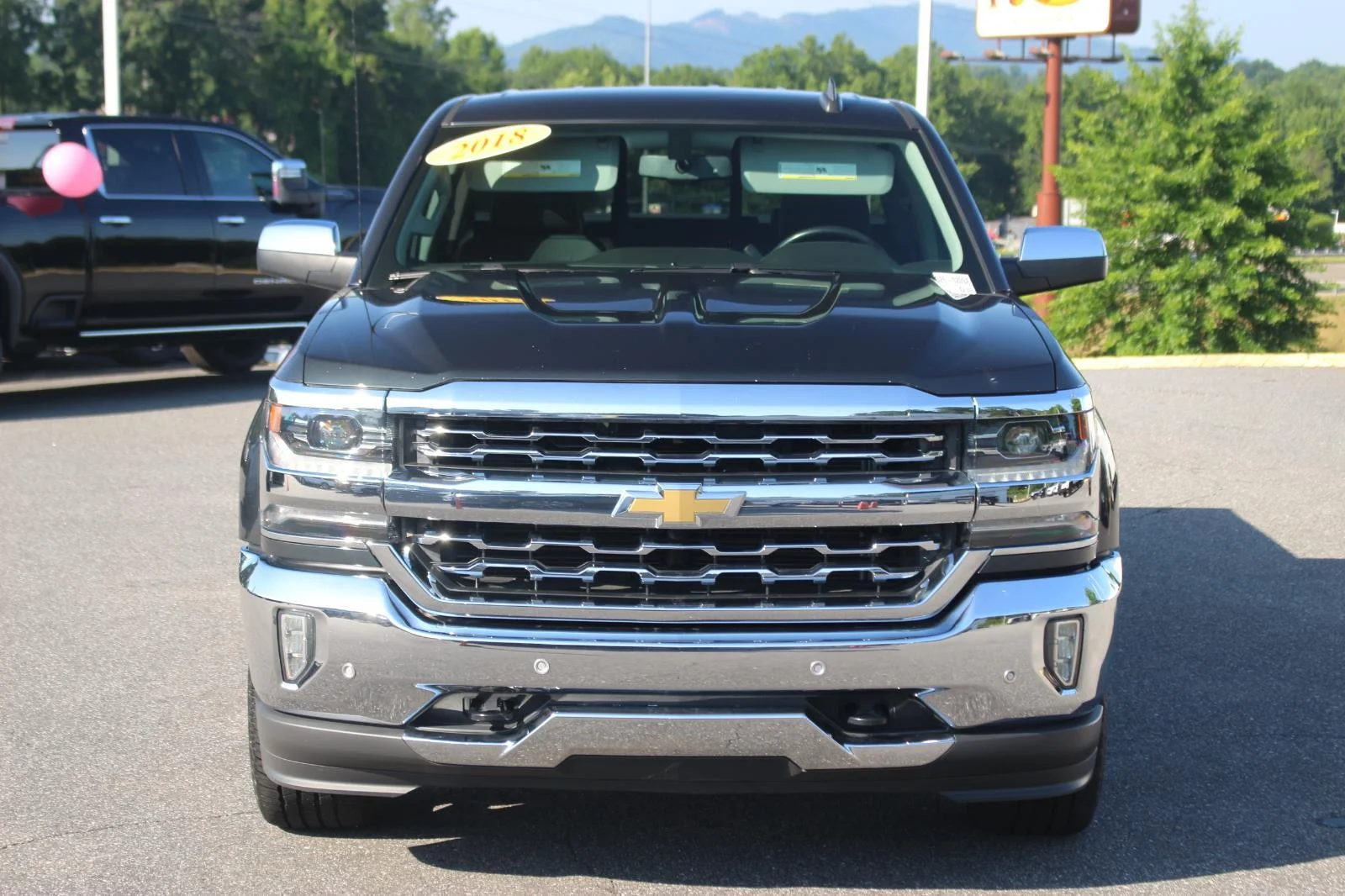 Used 2018 GRAPHITE METALLIC Chevrolet LTZ image 2