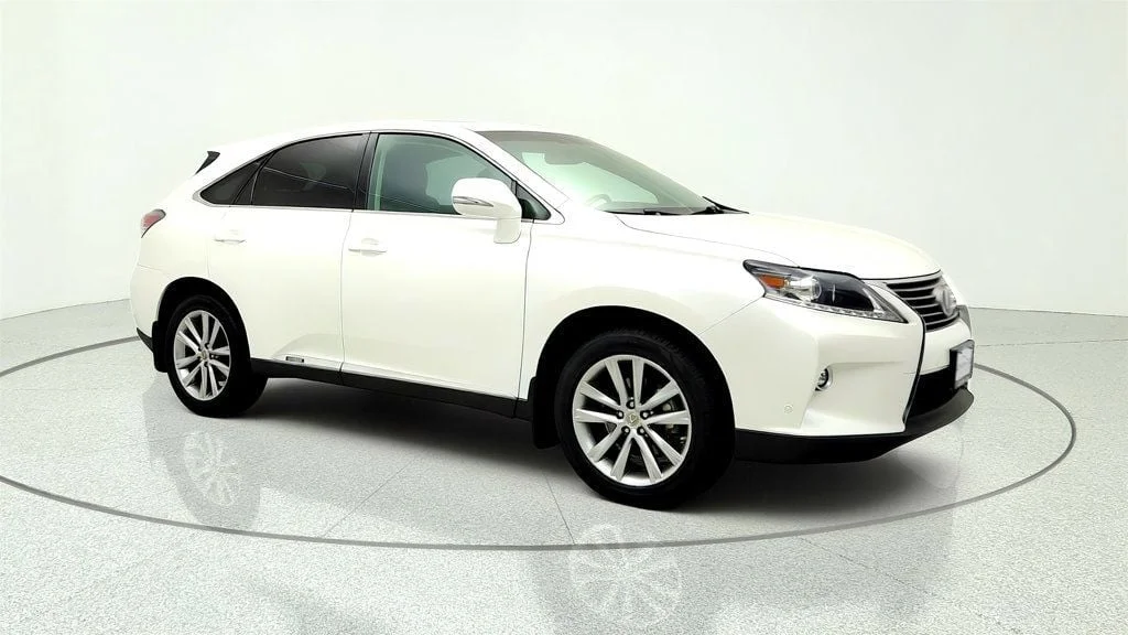 Used 2015 Starfire Pearl Lexus RX 450h FWD w/ Premium, Comfort & Sport Appearance Pkgs image 3
