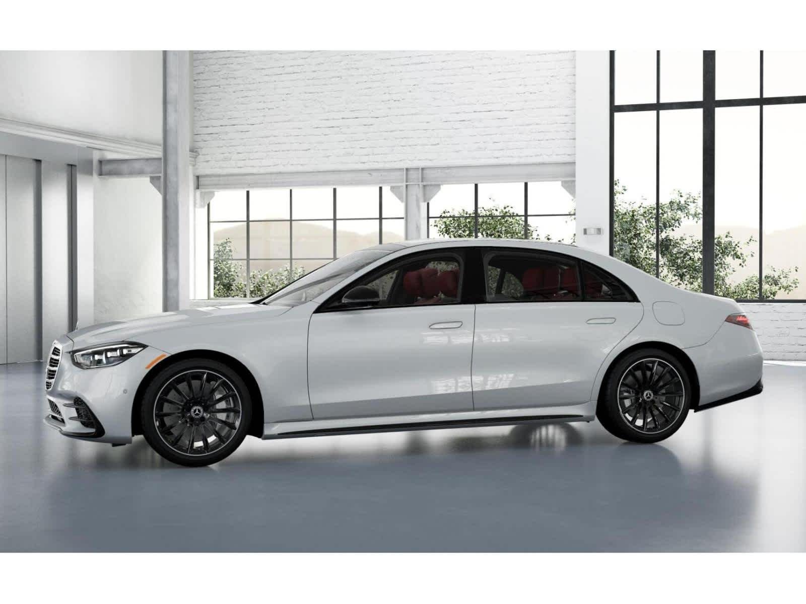 New 2026 MANUFAKTUR Moonlight White Metallic Mercedes-Benz S 580e image 35