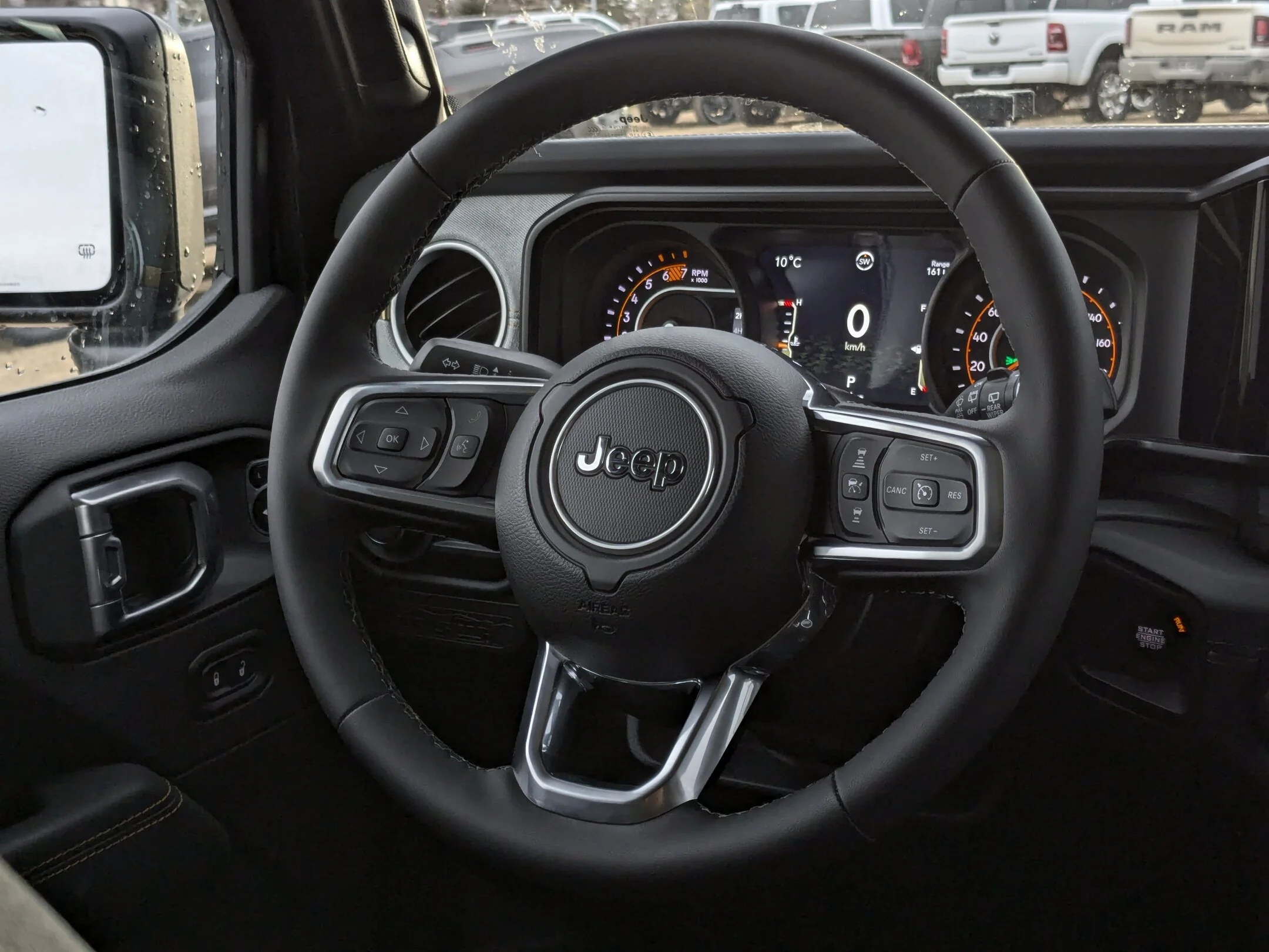 New 2026 Black Jeep Sahara - - 4x4 - Fuel Rims - A/T Tires - 3 Lift & More! image 15