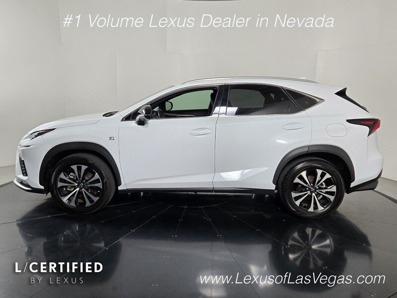 Certified Used 2021 Ultra White Lexus F SPORT image 3