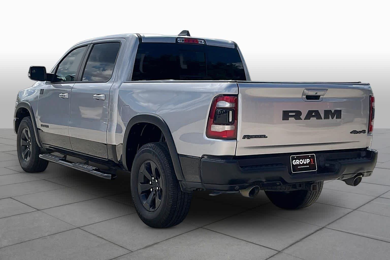 Used 2022 Billet Silver Metallic Clearcoat Ram Rebel image 12