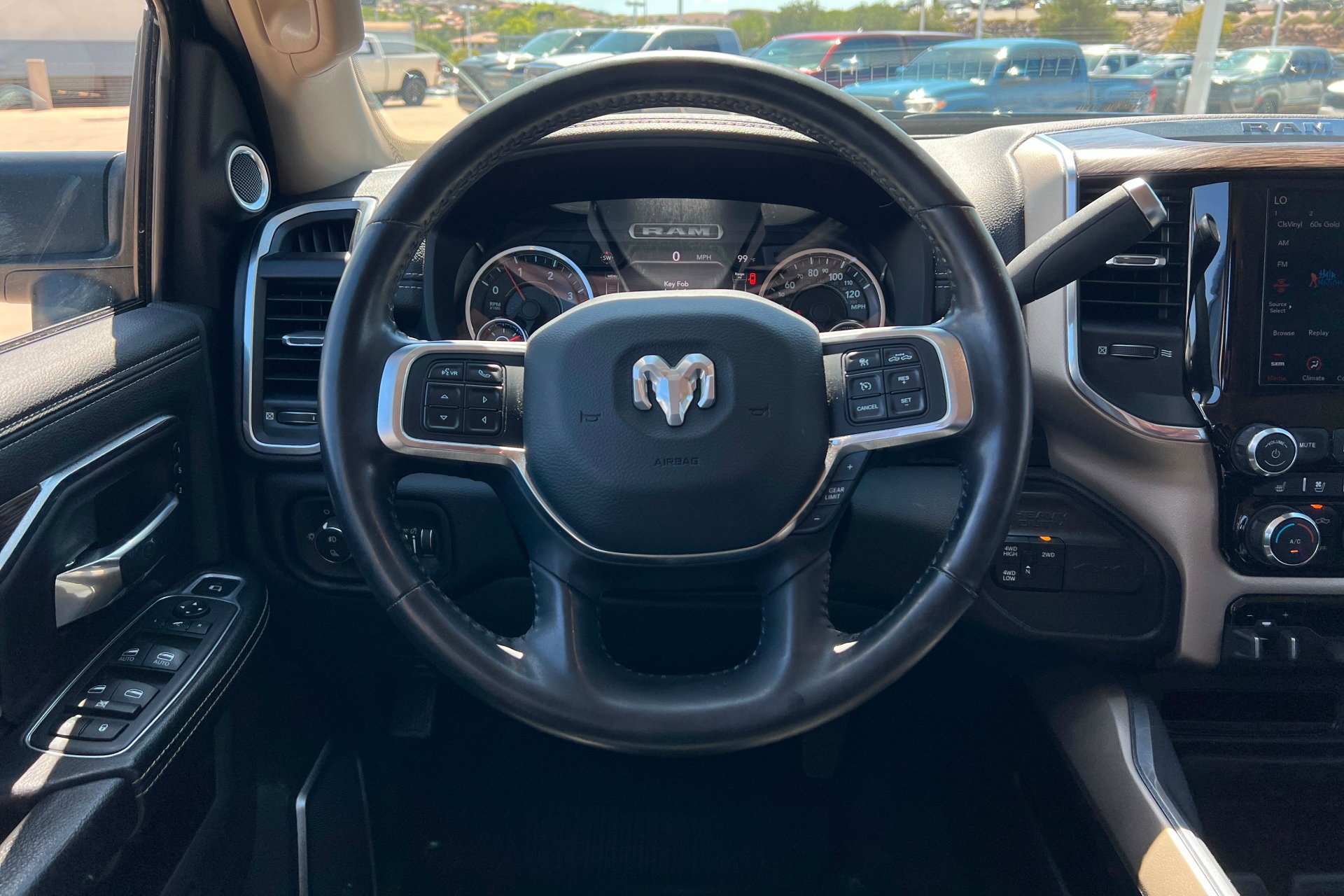 Certified Used 2021 Patriot Blue Pearlcoat Ram Laramie image 13